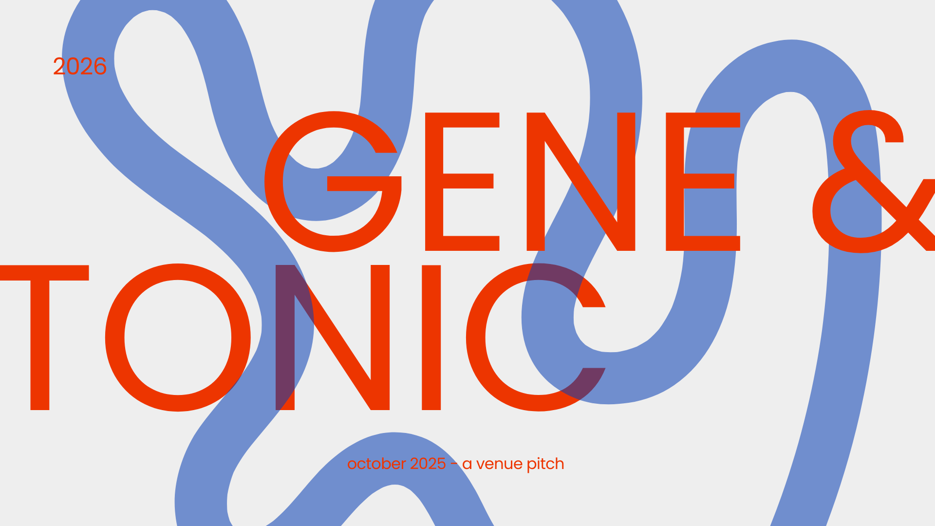 Gene & Tonic event pitch slide 1